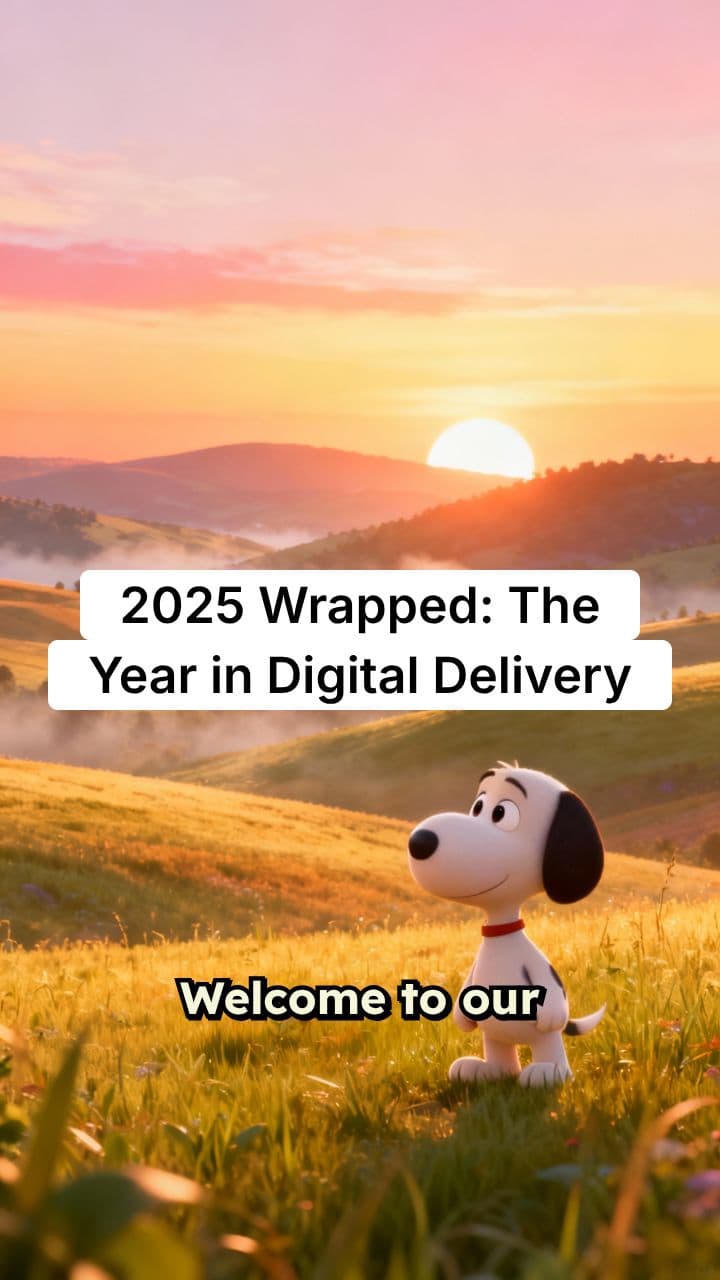 2025 Wrapped: The Year in Digital Delivery