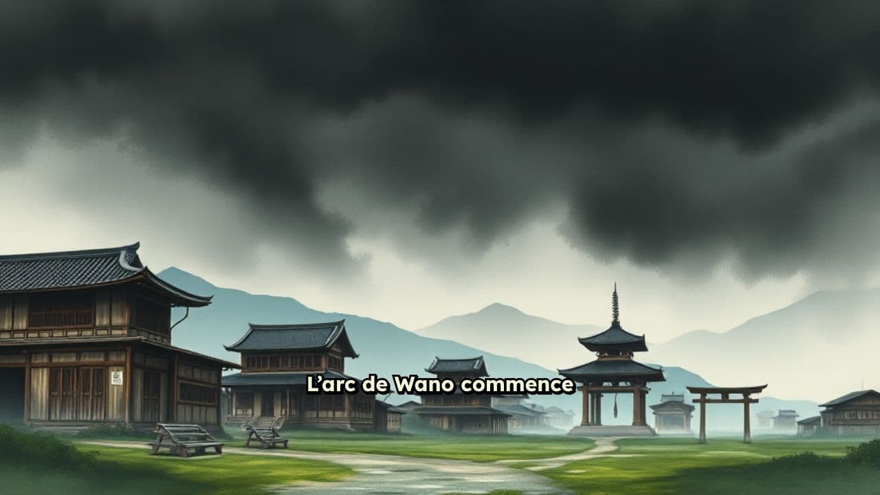 Le lever du soleil sur Wano