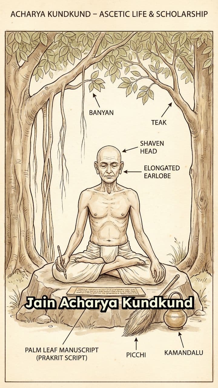 आचार्य कुंदकुंद का समयसार लेखन (duplicated)