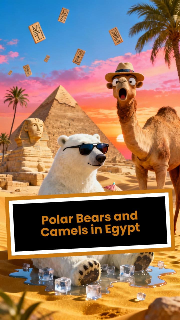 Polar Bears and Camels in Egypt