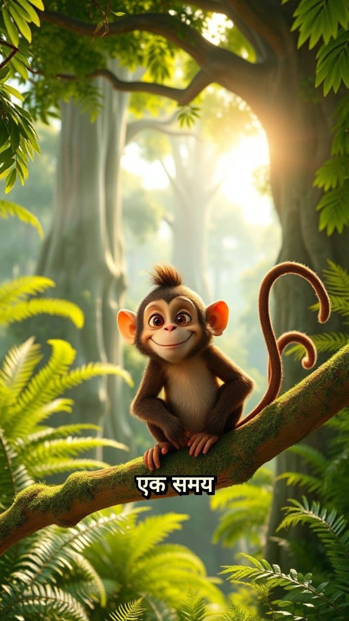 चालाक बंदर की मक्कारी