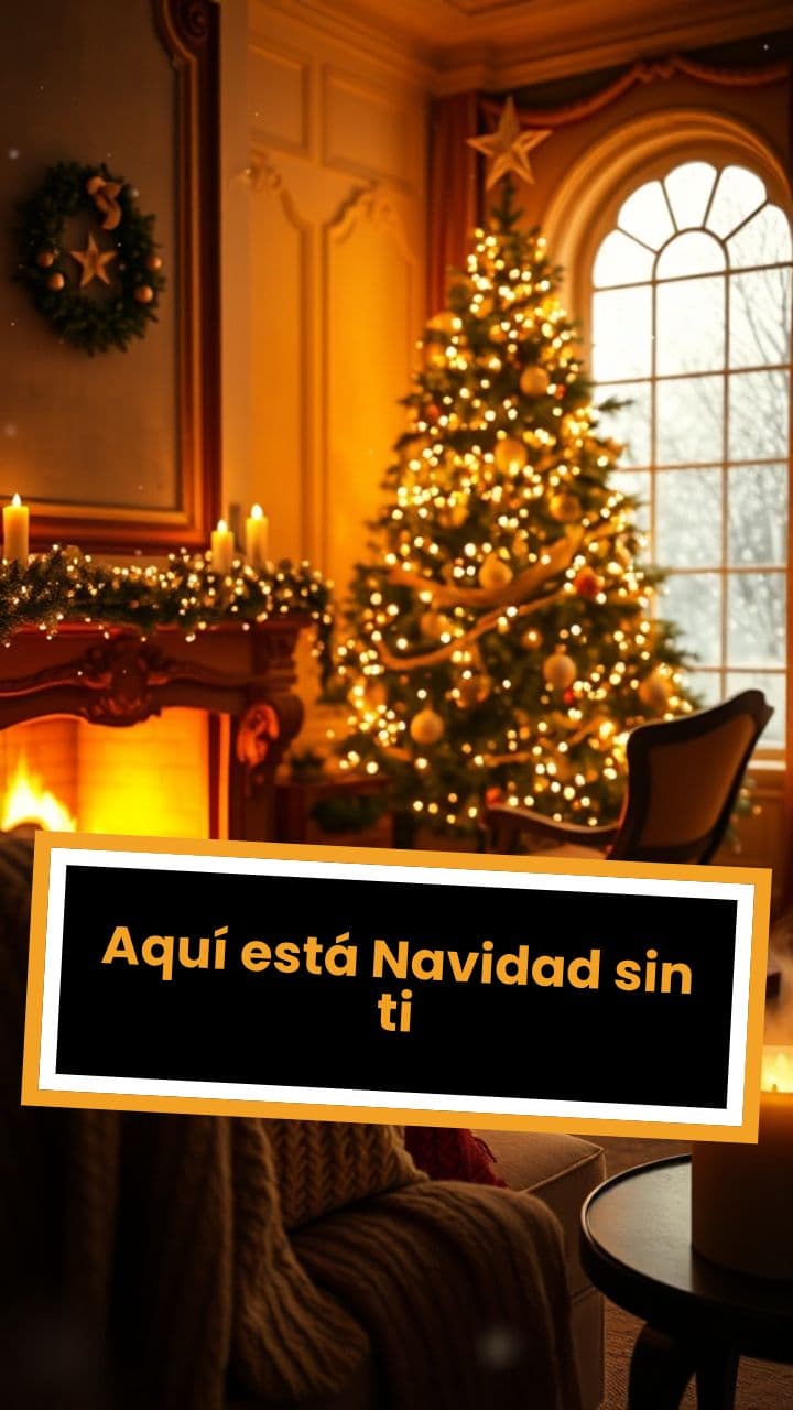 Aquí está Navidad sin ti