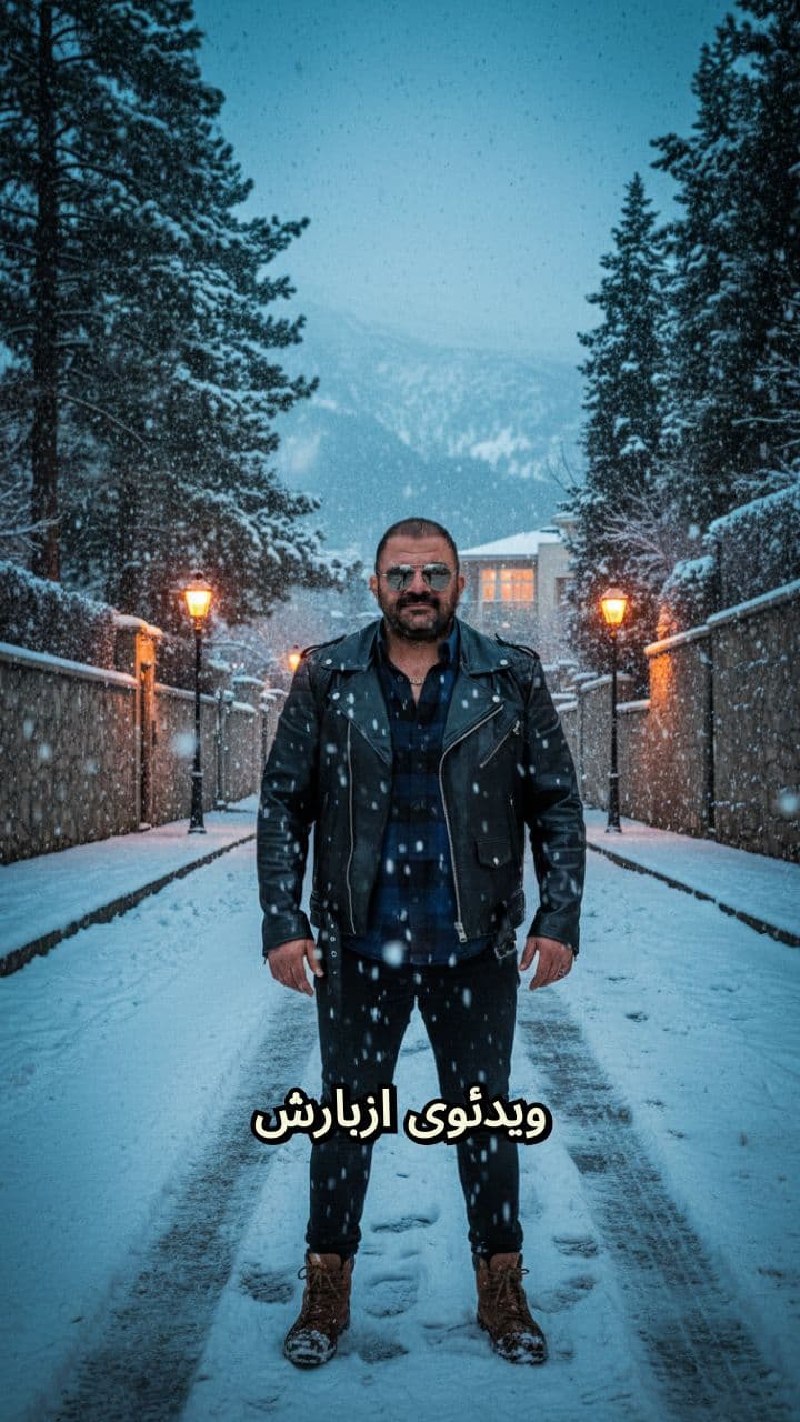 بارش برف در شمیران