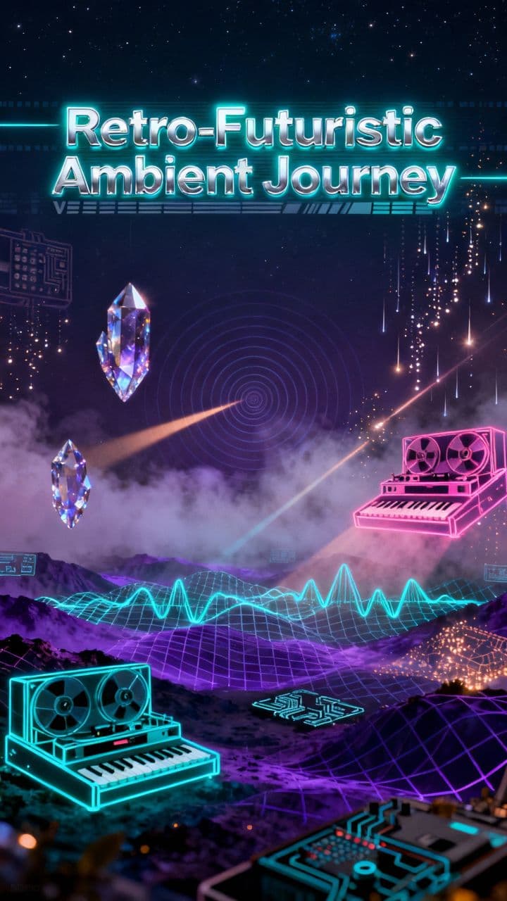 Retro-Futuristic Ambient Journey
