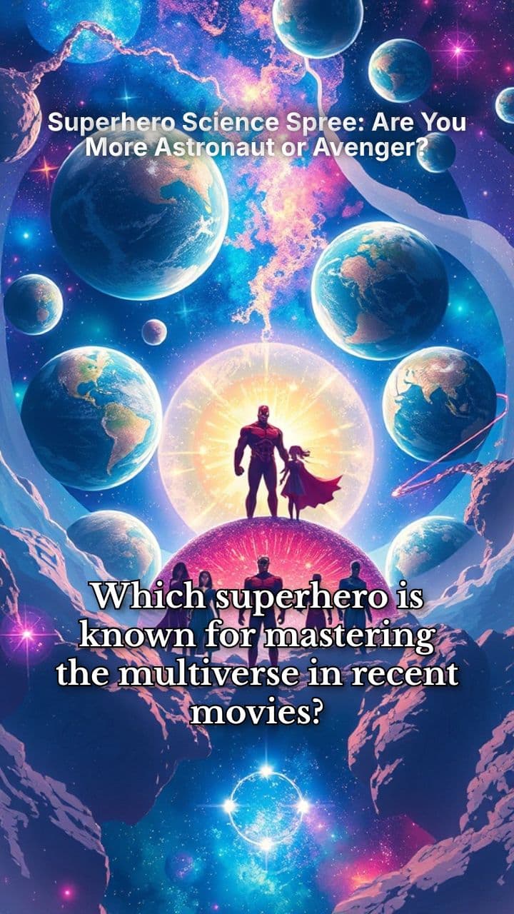 Superhero Science Spree: Are You More Astronaut or Avenger?