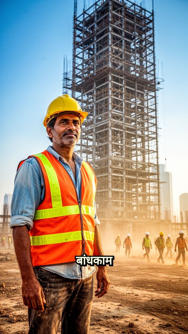 बांधकाम कामगारांसाठी सरकारी लाभ योजना