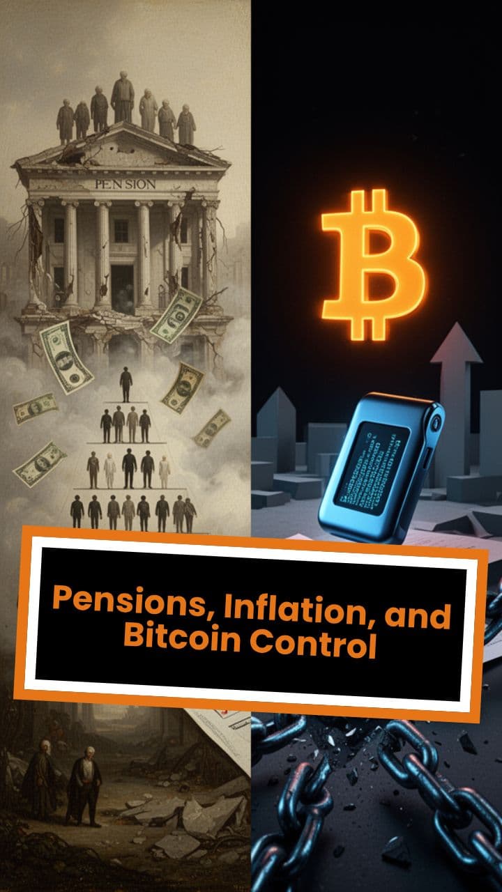 Pensions, Inflation, and Bitcoin Control