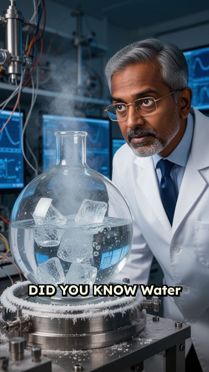 Water Boils and Freezes Simultaneously