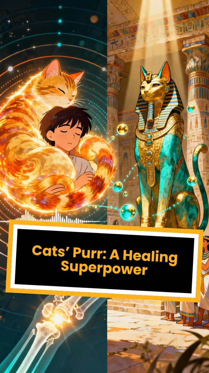 Cats’ Purr: A Healing Superpower