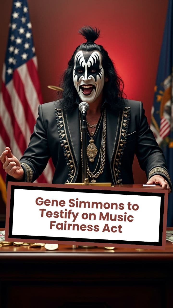 Gene Simmons Will Speak in the Senate to Push for Fair Radio Payments to Artists