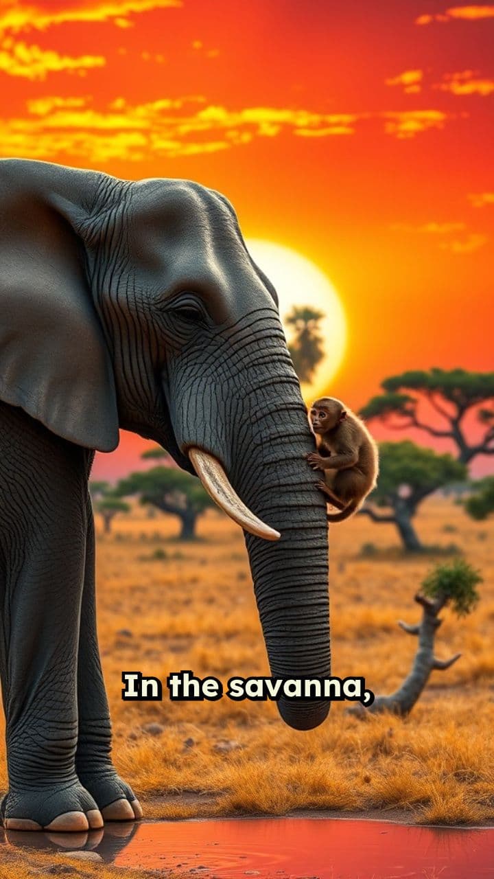 Unlikely Savanna Friends