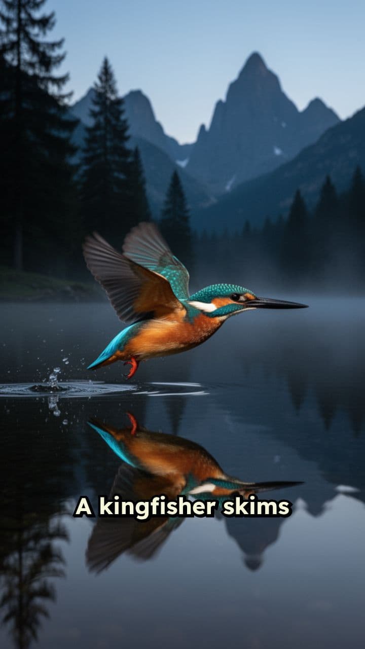 Kingfisher’s Lightning Strike