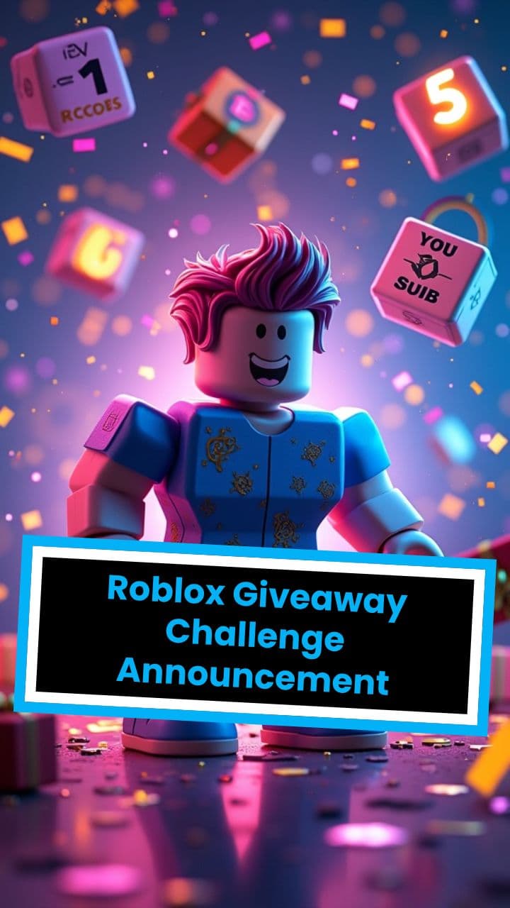 Roblox Giveaway Challenge Announcement