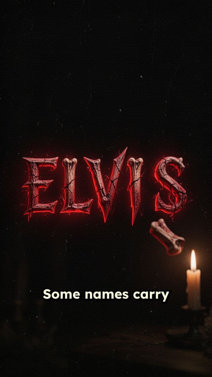 Elvis to Devil Typography Horror