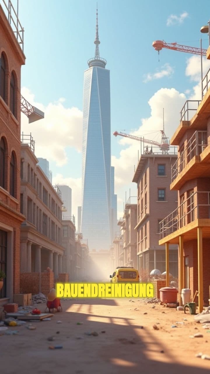 Bauendreinigung für Gewerbe und Privatkunden