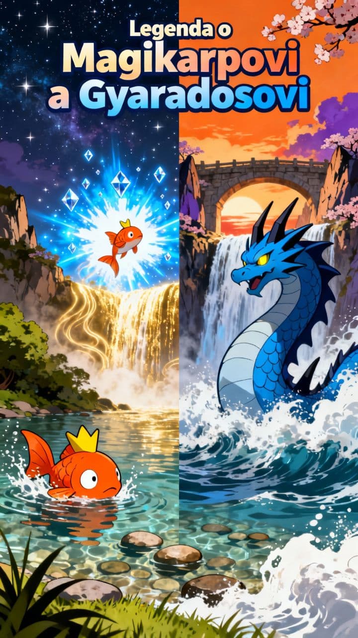 Legenda o Magikarpovi a Gyaradosovi