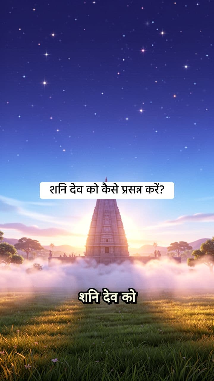 Pleasing Shani Dev: Astrology Guide