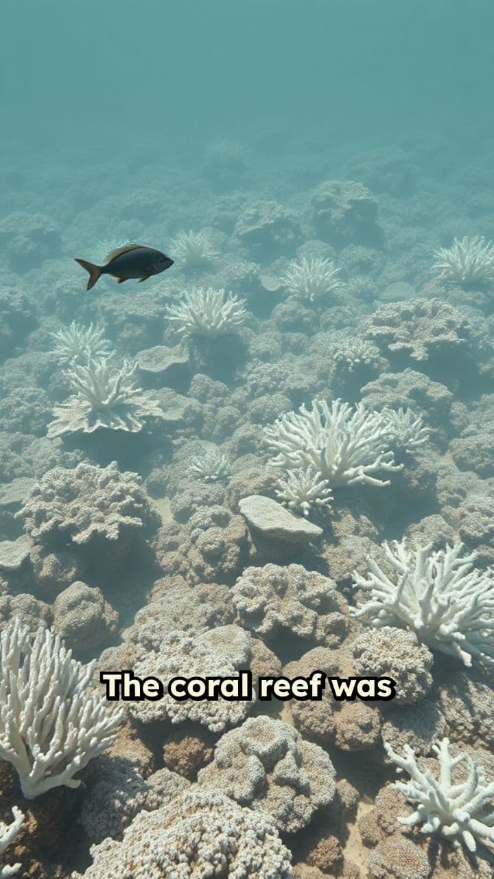 Coral Reef Revival from Accidental Vitamin Spill