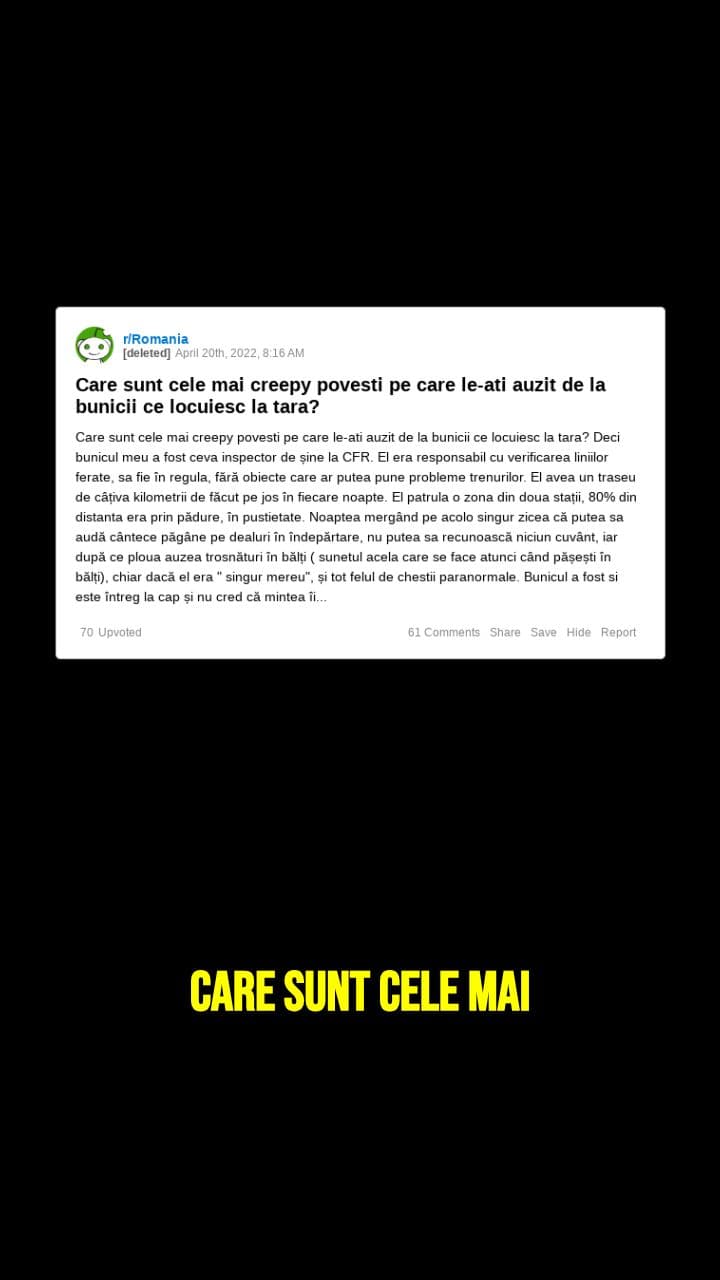 Povești creepy de la țară și gară