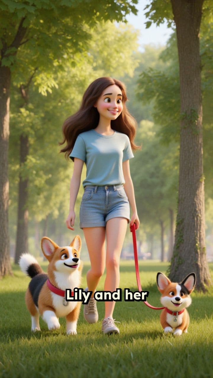 A Park Stroll with Muffin