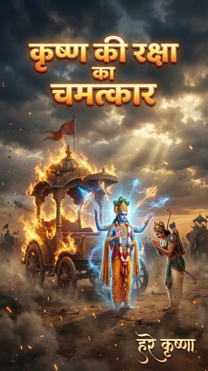 कृष्ण की रक्षा का चमत्कार