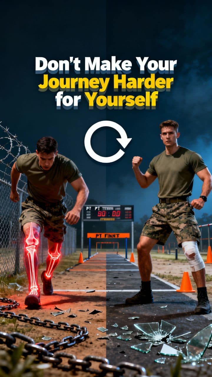 Don't Make Your Journey Harder for Yourself