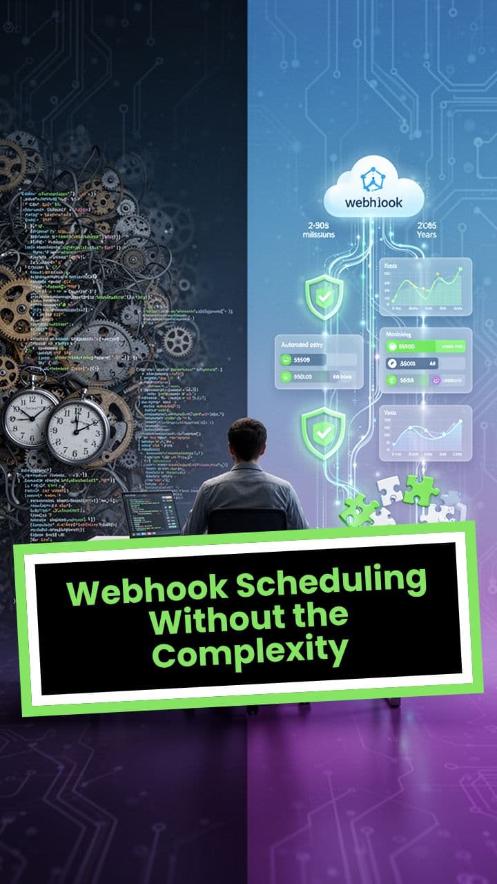 Webhook Scheduling Without the Complexity
