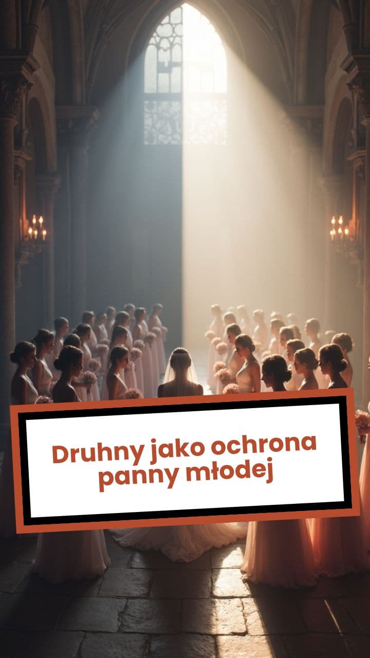 Druhny jako ochrona panny młodej
