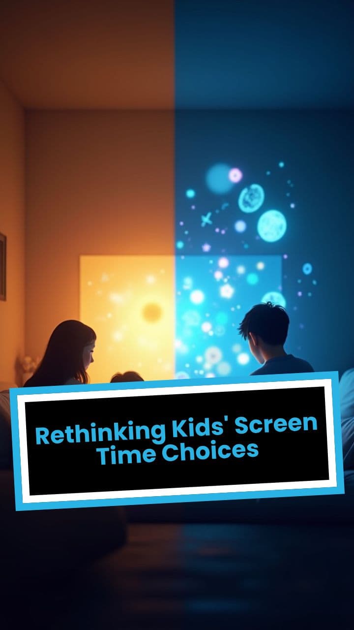 Rethinking Kids' Screen Time Choices
