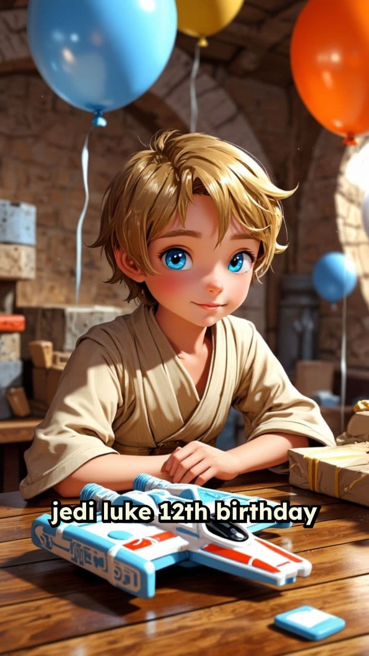 Jedi Luke's 12th Birthday Celebration