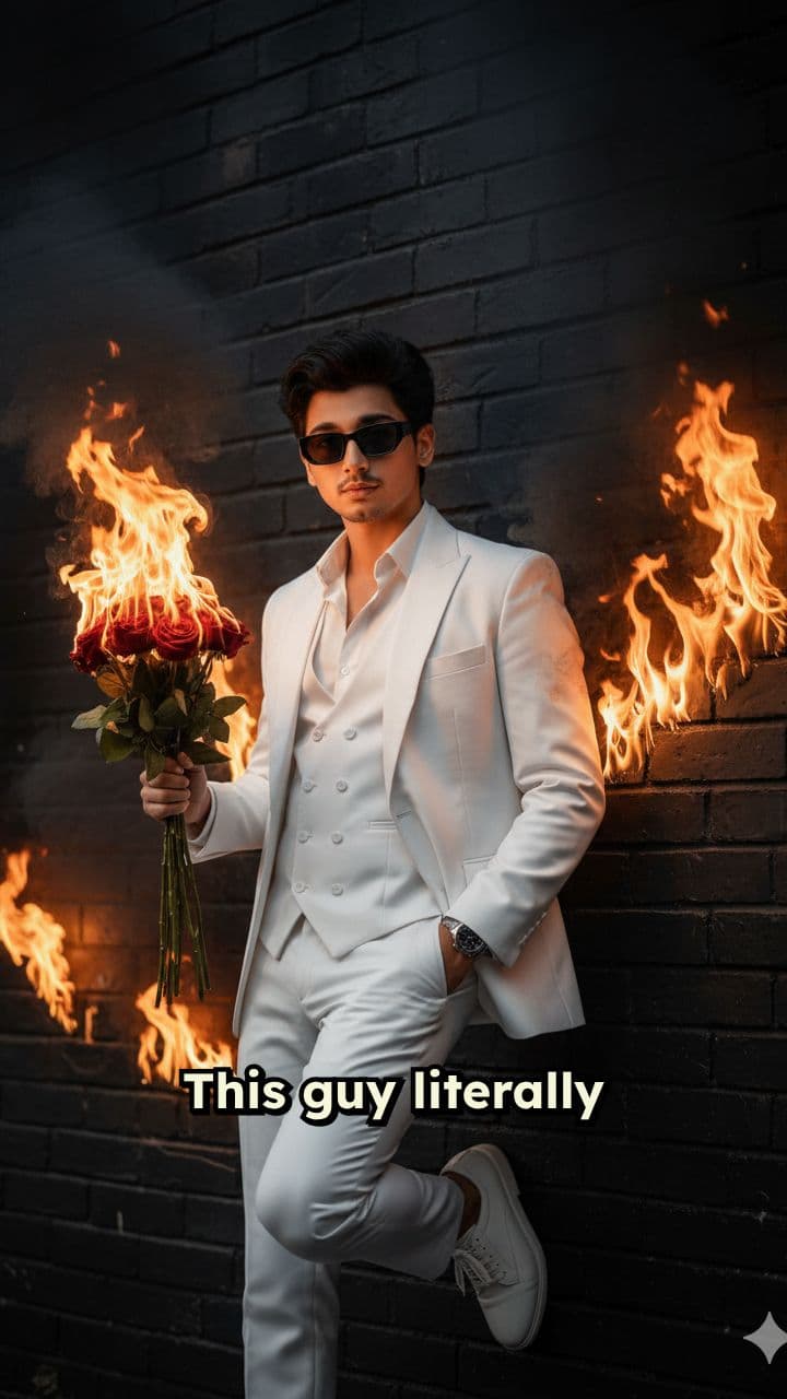 "Apology in Flames: A Bold Statement"