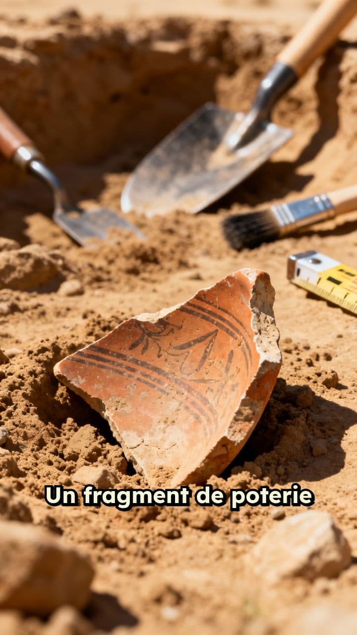 Découverte d'une poterie assyrienne à Jérusalem