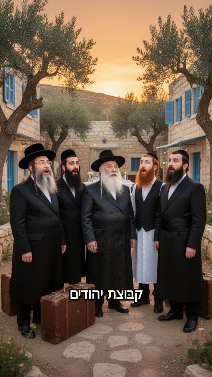 שמחה על מקווה נייד בכפר מרוחק