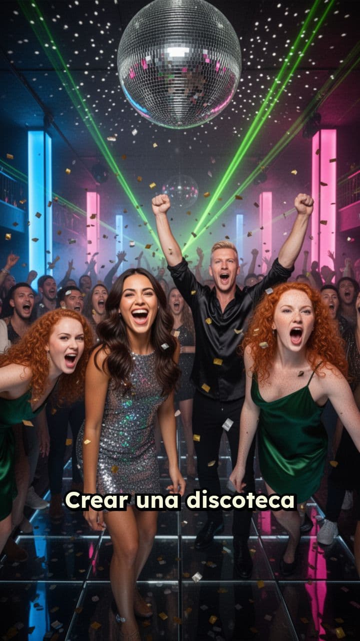 Discoteca grita: ¡Felicidades Silvia!