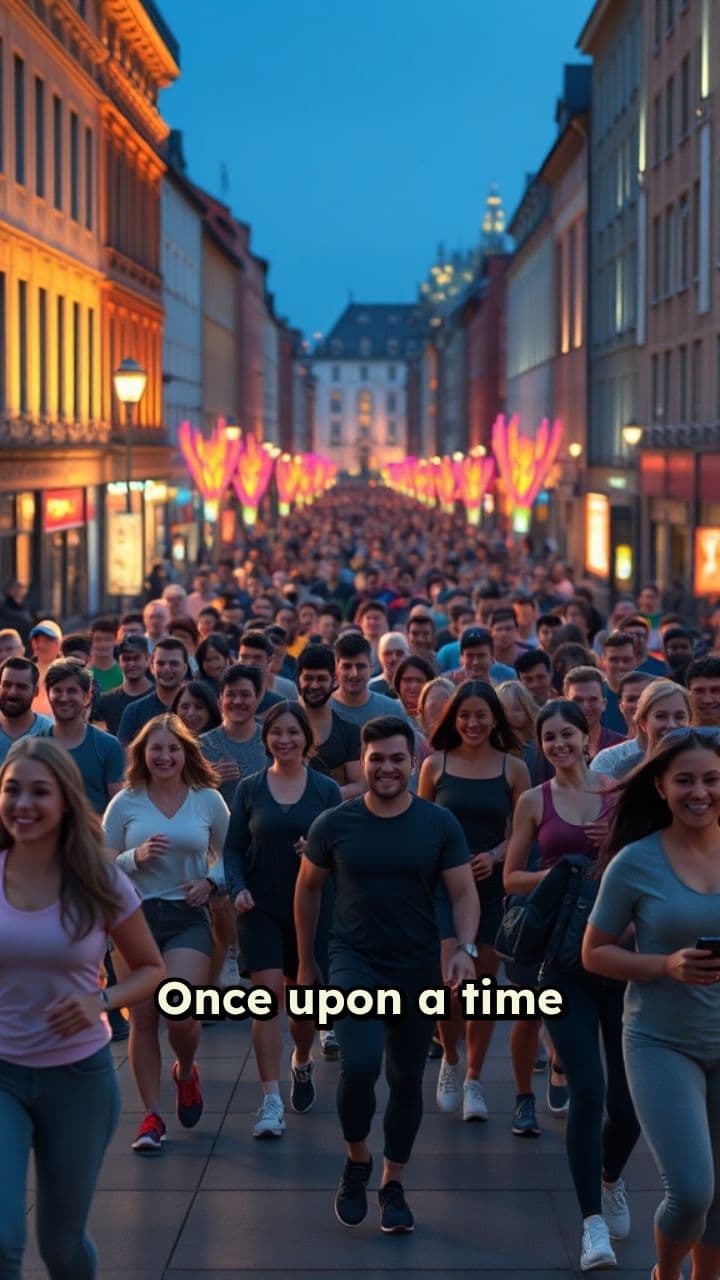 Night Hike in Hamburg