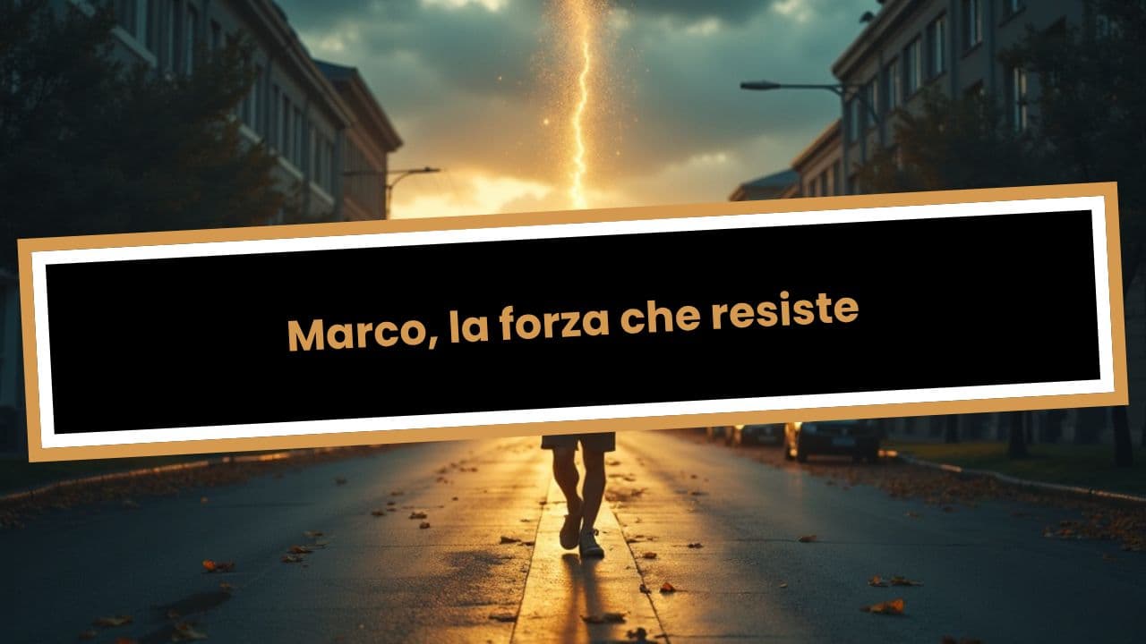 Marco, la forza che resiste