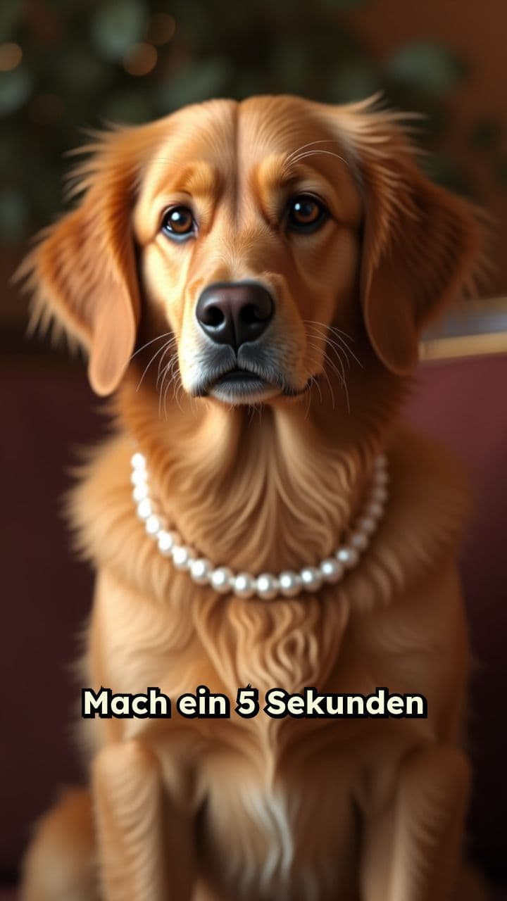 Die Schönheit der Hundedame