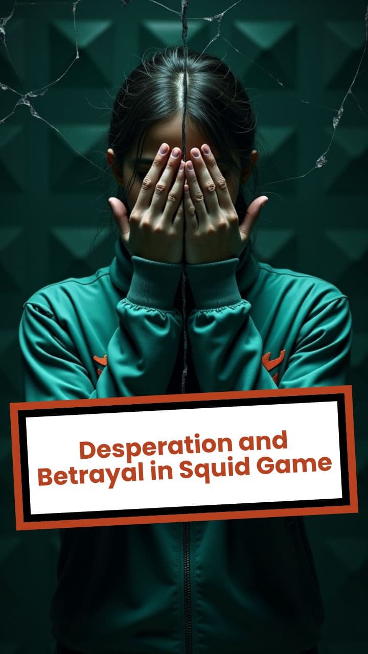 Desperation and Betrayal in Squid Game