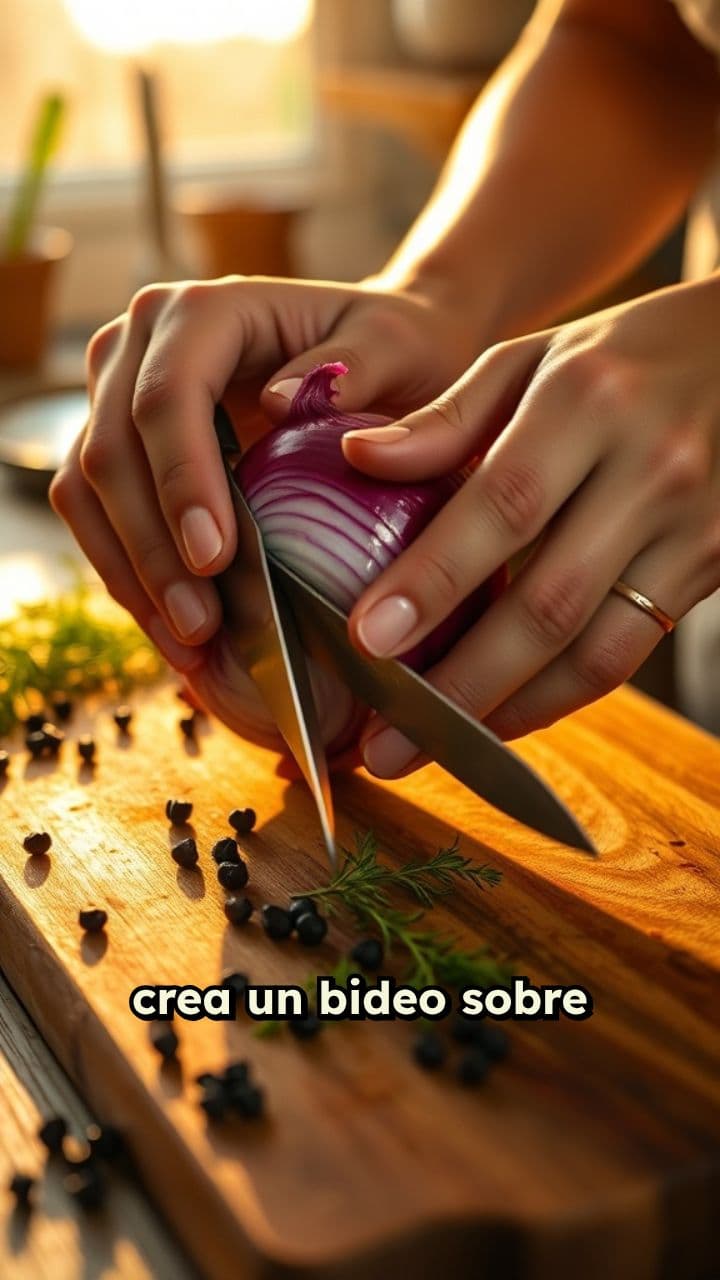 Cebollas encurtidas paso a paso