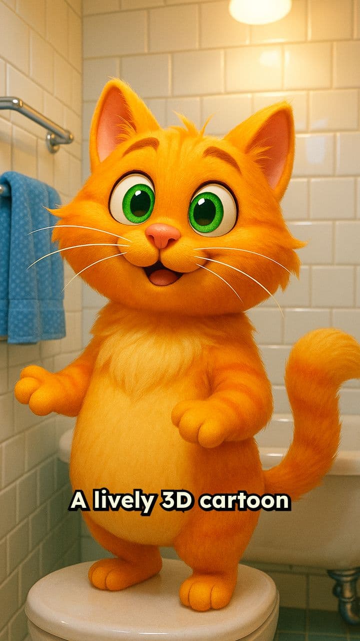 Singing Shower Cat Concert