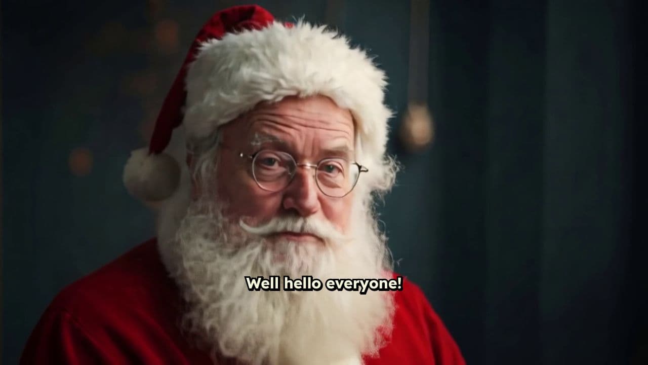 Merry Christmas from Santa!