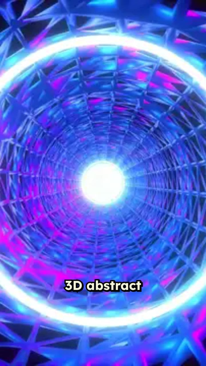 Абстрактная 3D анимация для фармацевтики