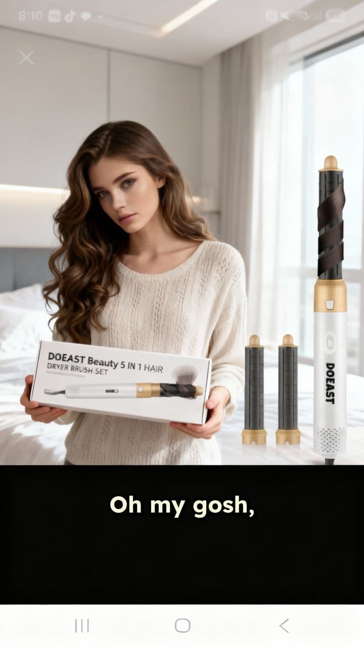 DOEAST 5-in-1 Hair Styler Unboxing and Review