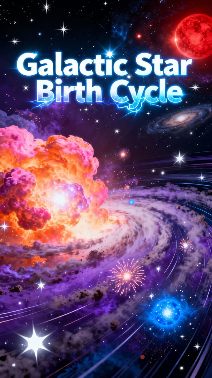 Galactic Star Birth Cycle