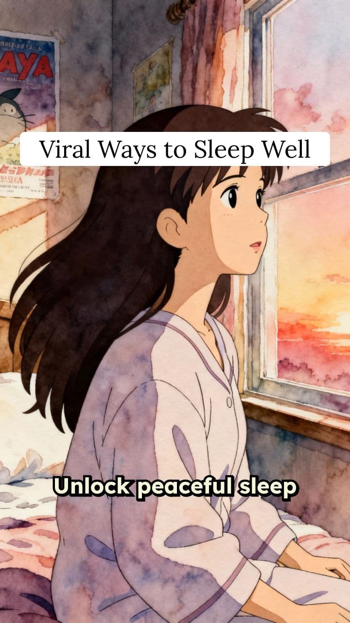 Viral Ways to Sleep Well