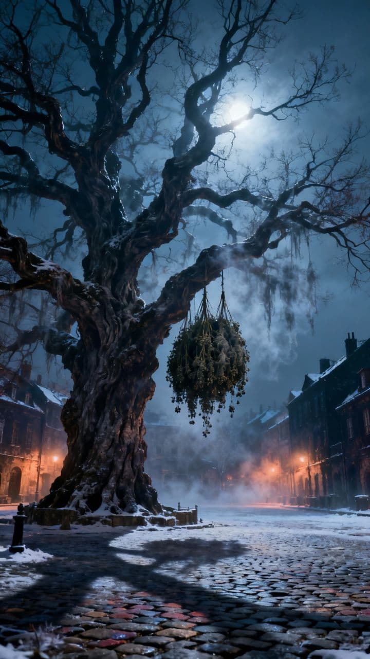 Frozen Beneath the Mistletoe