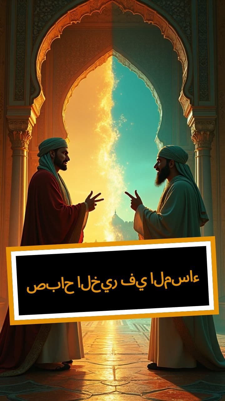 صباح الخير في المساء