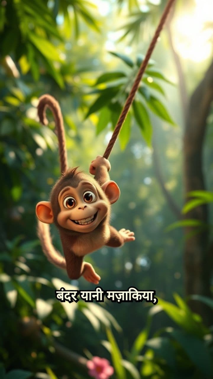 बंदरों की मज़ेदार बातें