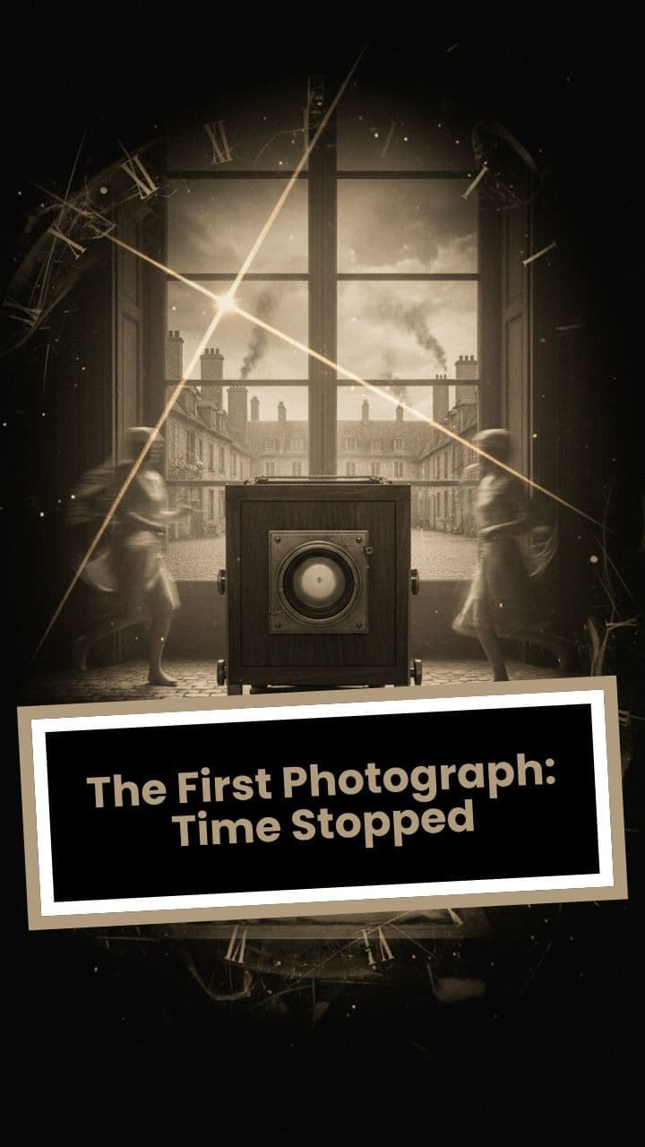 The First Photograph: Time Stopped