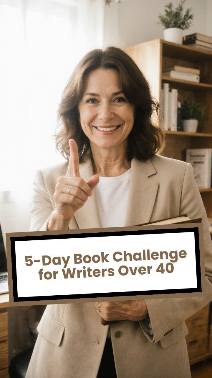 5-Day Book Challenge for Writers Over 40